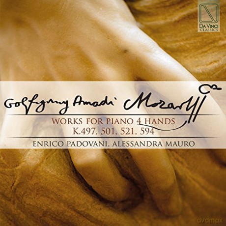 Wolfgang Amadeus Mozart: Mozart: Works for Piano 4 Hands K 497, 501, 521, 594 [CD]