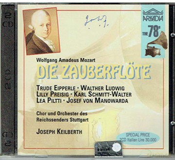 Wolfgang Amadeus Mozart: Mozart;Die Zauberflote [CD]