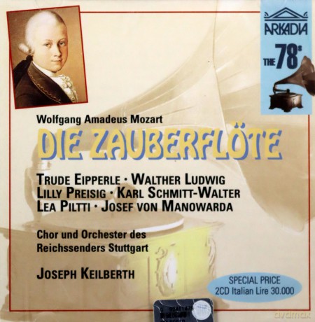 Wolfgang Amadeus Mozart: Mozart;Die Zauberflote [CD]