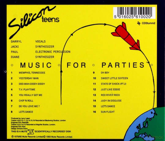Silicon Teens: Music For Parties [CD]