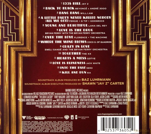 Music From Baz Luhrmann's Film the Great Gatsby [CD]