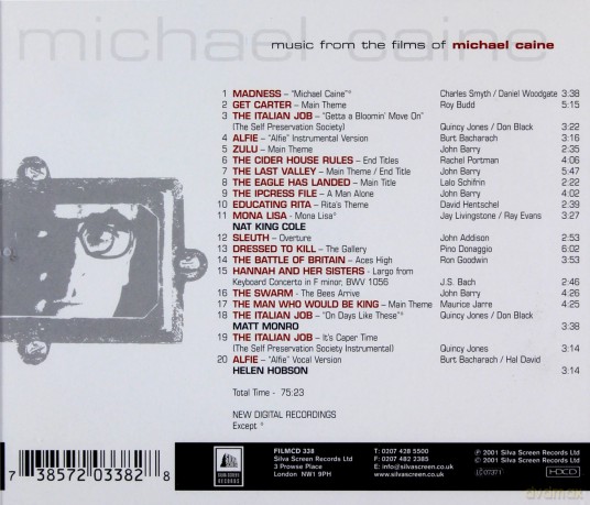 Music From the Films of Michael Caine [CD]