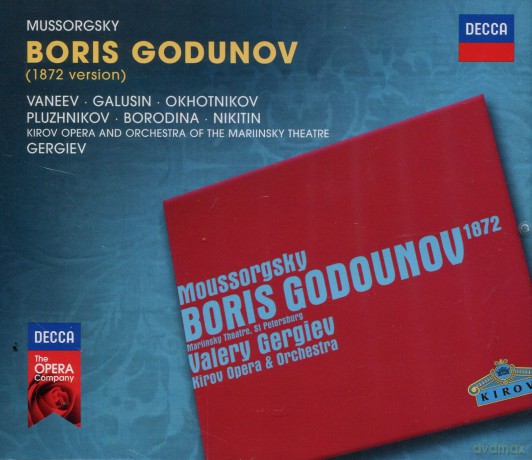 Valery Gergiev: Mussorgsky:Boris Godunov [3CD]