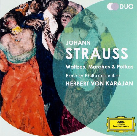 Herbert Von Karajan: Strauss J:Waltzes, Marches And Polkas [2CD]