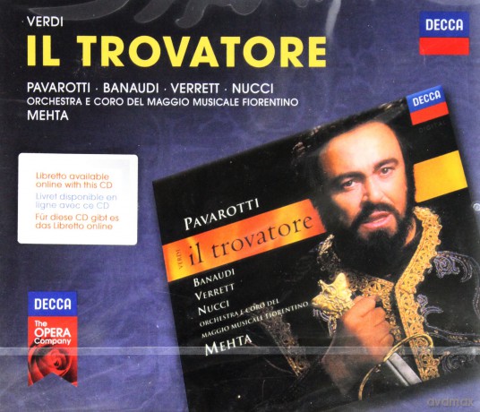 Zubin Mehta: Verdi:Il Trovatore [2CD]