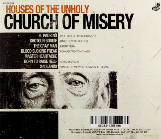 Church Of Misery: Houses Of The Unholy [CD]