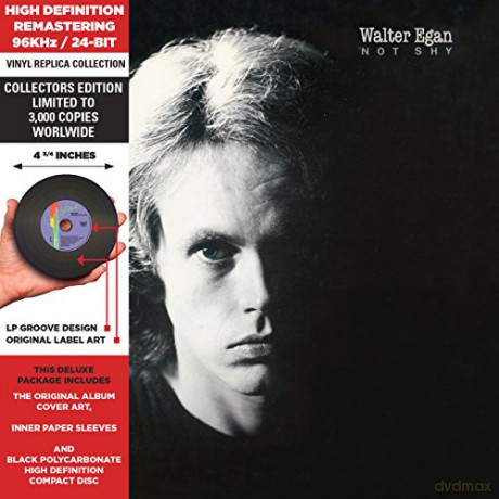 Walter Egan: Not Shy [CD]
