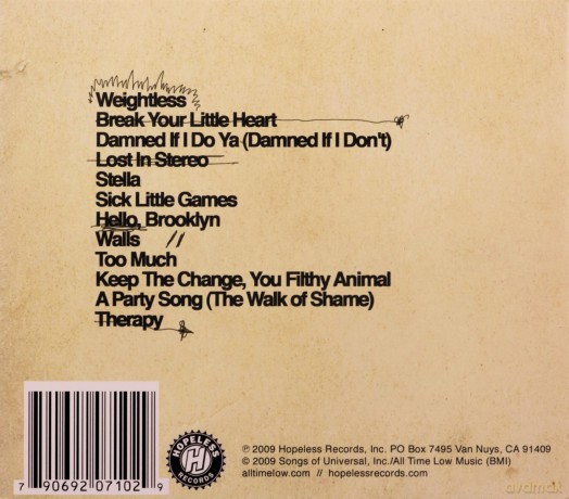 All Time Low: Nothing Personal [CD]