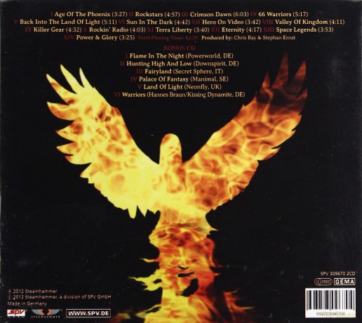 Freedom Call: Land Of The Crimson Dawn Limited Edition [2CD]