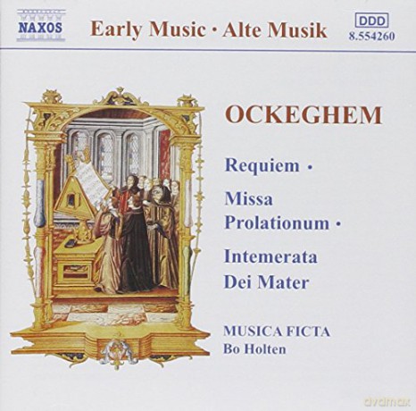 Bo Holten: Ockeghem: Requiem; Missa Prolationum; Intemerata Dei Mater [CD]