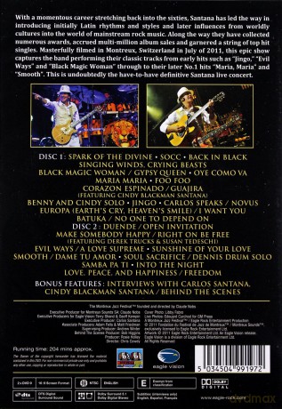 Santana: Live At Montreux 2011 [2DVD]
