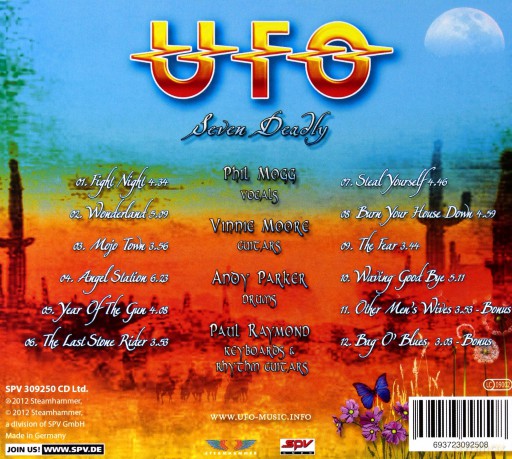 Ufo: Seven Deadly Limited Edition (digipack) [CD]