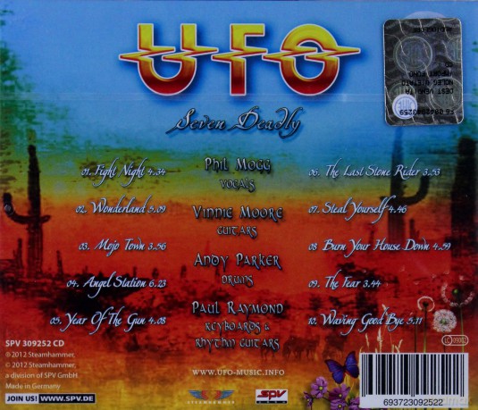Ufo: Seven Deadly [CD]