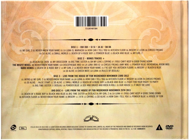 Madness: Oui Oui, Si Si, Ja Ja, Da Da [4CD]