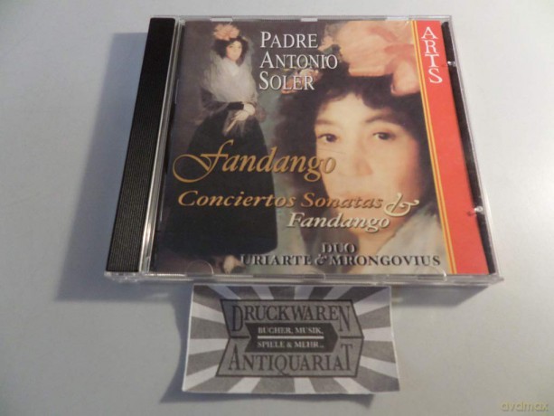 A. Soler: Padre Antonio Soler: Fandango [CD]