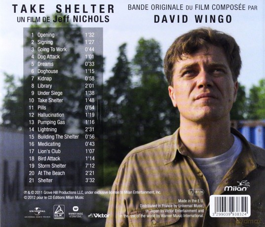 Take Shelter soundtrack (David Wingo) [CD]
