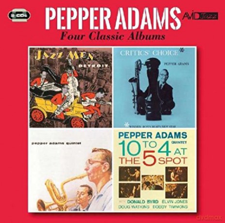 Pepper Adams: Pepper Adams - Four Classic Albums [2CD]
