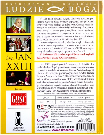 Bł. Jan XXIII (Ludzie Boga) (booklet) [DVD]