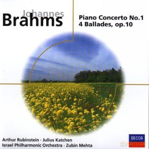 Johannes Brahms: Piano Concerto No. 1/4 Ballades Op. 10/mehta [CD]