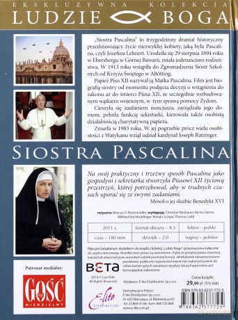 Siostra Pascalina - Kobieta w Watykanie (Ludzie Boga) (booklet) [DVD]