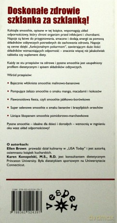 Smoothie. Doładuj system odpornościowy - Ellen Brown, Karen Konopelski [KSIĄŻKA]