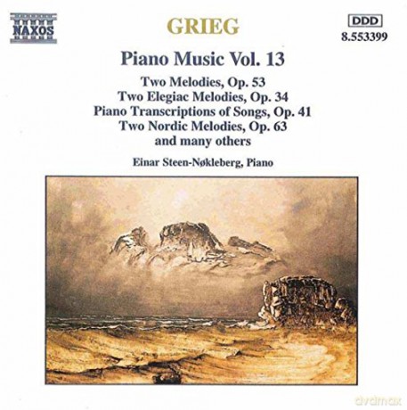 Edvard Grieg: Piano Music, Vol. 13 [CD]