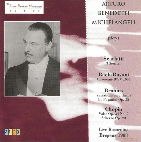 Arturo Bene Michelangeli: Piano Works [CD]