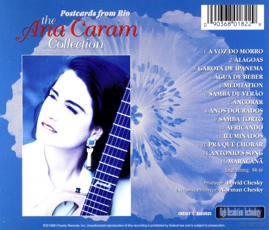 Ana Caram: Postcards From Rio [CD]