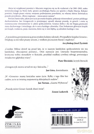 Adieu. Przypadki księdza Grosera - Jan Grzegorczyk [KSIĄŻKA]