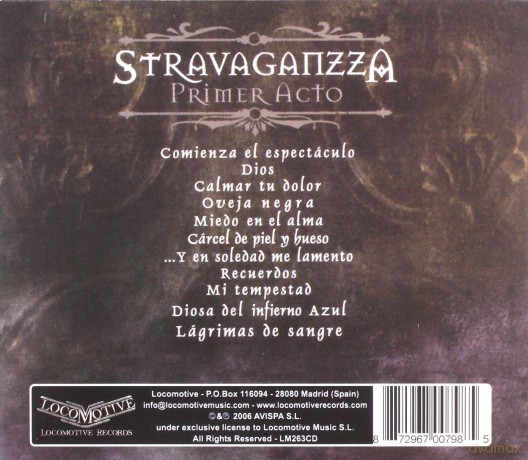 Stravaganzza: Primer Acto [CD]