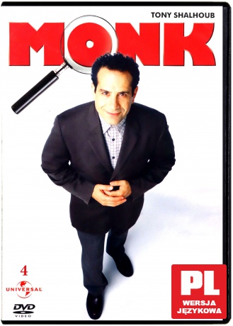 Monk 04: Monk w domu wariatów [DVD]