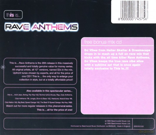 Rave Anthems vol. 3 [CD]