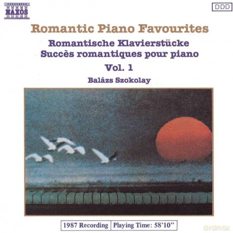 Balazs Szokolay: Romantic Piano Favourites, vol. 1 [CD]