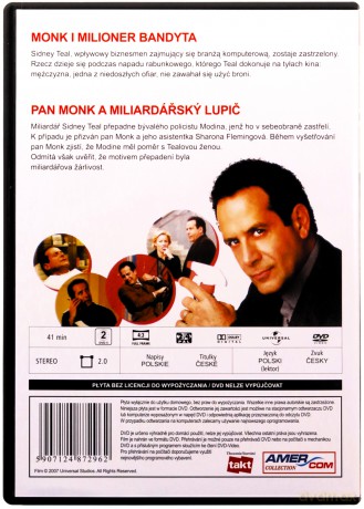 Monk 05: Monk i miliarder bandyta [DVD]