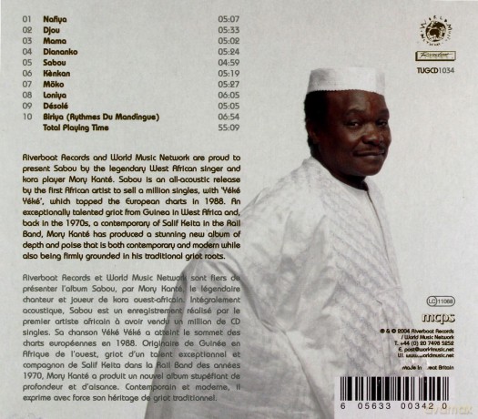 Mory Kante: Sabou [CD]