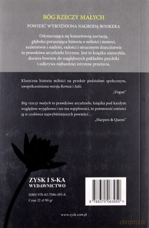 Bóg Rzeczy Małych - Roy Arundhati [KSIĄŻKA]
