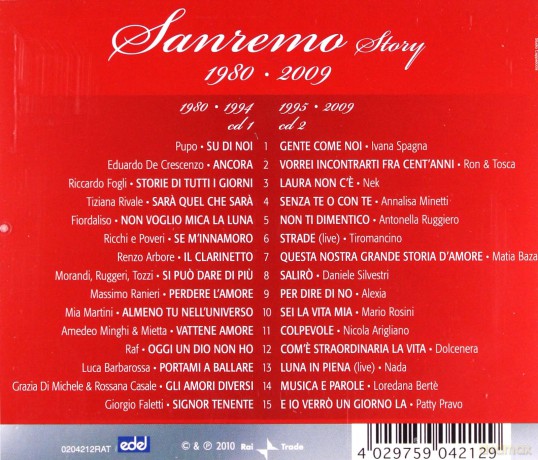 Sanremo Story [CD]