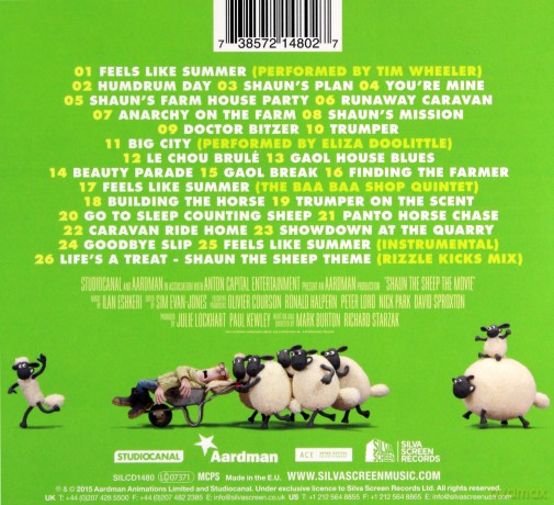 Ilan Eshkeri: Shaun the Sheep Movie - Music From the Film [CD]