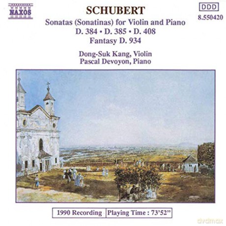 F. Schubert: Sonatas for Violin and Piano, Fantasy D934 [CD]