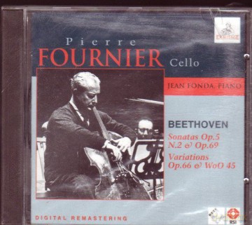 Ludwig Van Beethoven: Sonatas Op. 5 No. 2 And Op. 69 [CD]