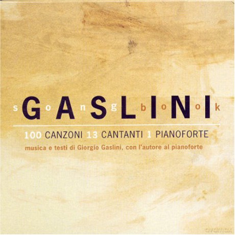 Giorgio Gaslini: Song Book [5CD]