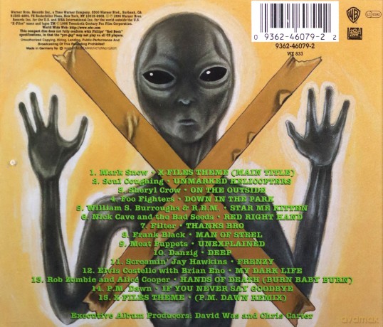 Songs in the Key of X: The X Files [CD]