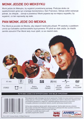 Monk 13: Monk jedzie do Meksyku [DVD]