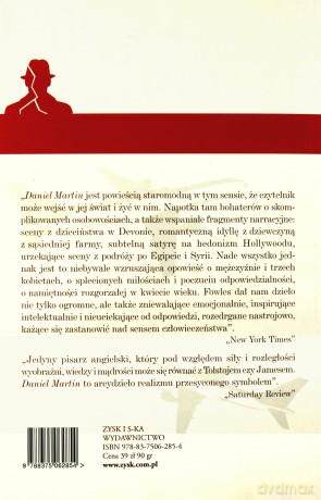 Daniel Martin (nowe wyd.) - John Fowles [KSIĄŻKA]
