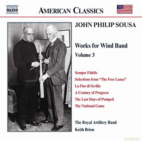 Keith Brion: Sousa: Music for Wind Band Vol. 3 [CD]