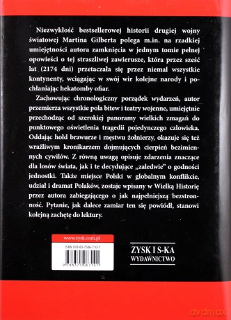 Druga Wojna Światowa (nowe wyd.) - Martin Gilbert [KSIĄŻKA]