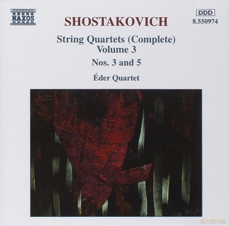 D. Shostakovich: String Quartets 3 [CD]