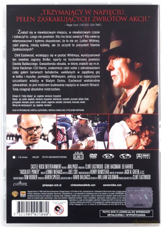 Władza absolutna [DVD]