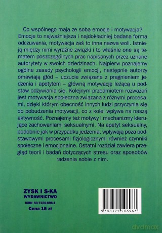 Emocje i motywacja - red. B. Parkinson [KSIĄŻKA]