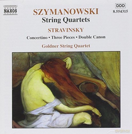 Karol Szymanowski: Szymanowski, Stravinsky: String Quartet Music [CD]